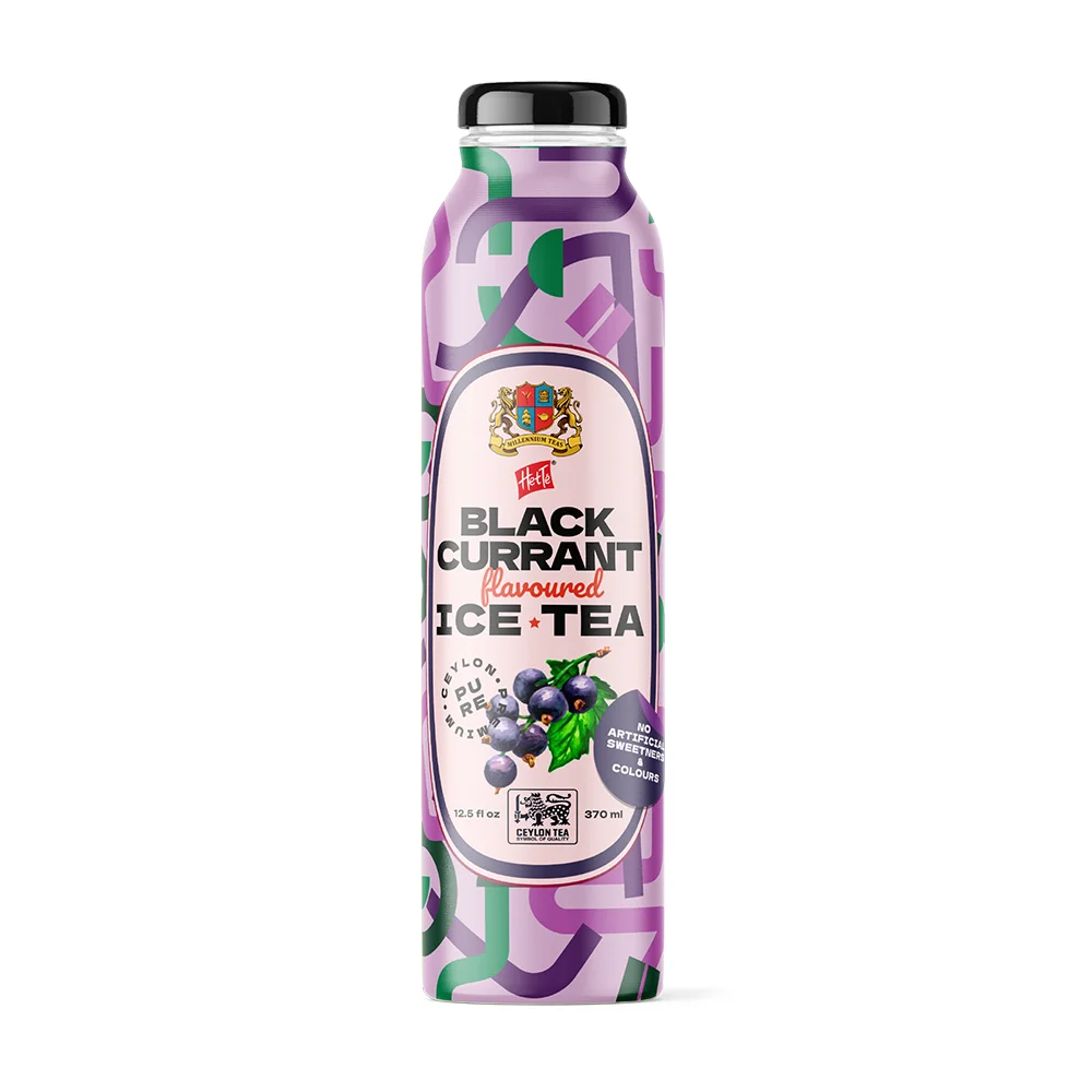 HetTe Blackcurrant Flavoured Iced Tea from Sri Lankan Tea exporters