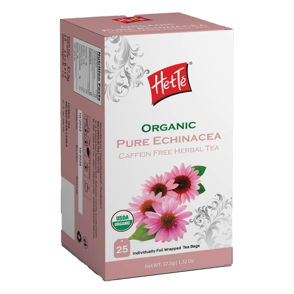 Organic Pure Echinacea Tea from sri lankan tea exporters