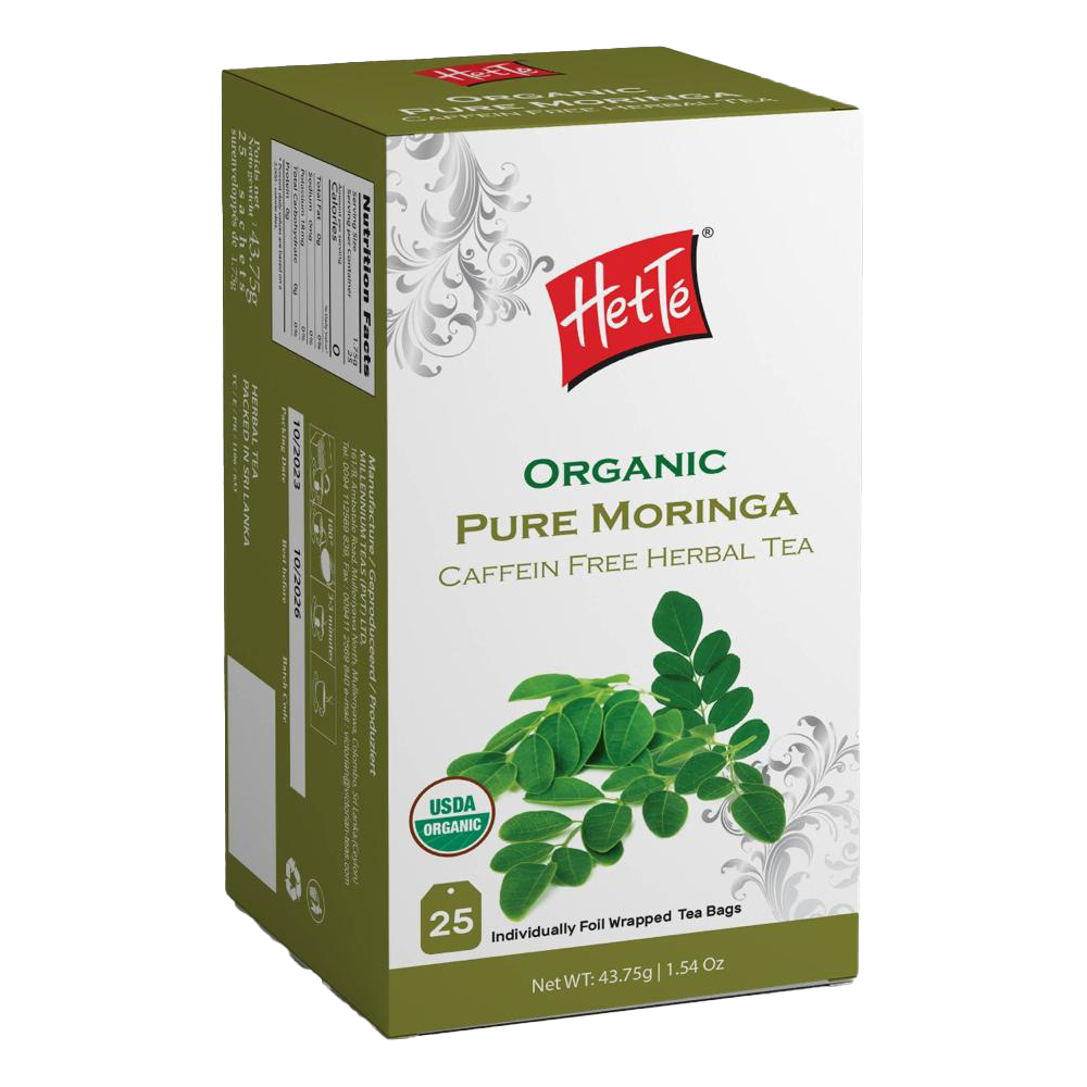 Organic Pure Moringa Tea from sri lankan tea exporters